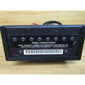 Minarik C1RGD10-D230AC Motor Master C1RGD10D230AC Tested - Used