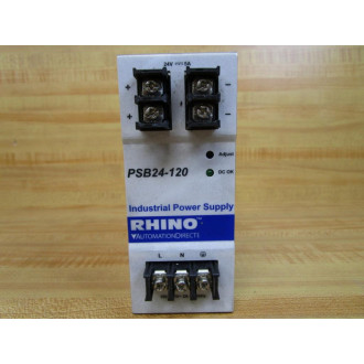 Automation Direct PSB24-120 Rhino Industrial Power Supply PSB24120 - Used