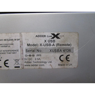 Adder Technology X-USB-A Remote XUSBA - Used
