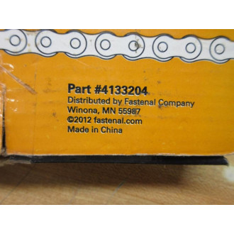 Stronghold 4133204 Fastenal Roller Chain 40-2R 10' Length 40-2R-10FT