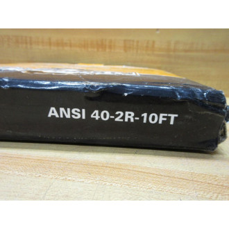 Stronghold 4133204 Fastenal Roller Chain 40-2R 10' Length 40-2R-10FT