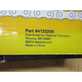 Stronghold 4133206 Fastenal Roller Chain 50-2R 10' Length 50-2R-10FT