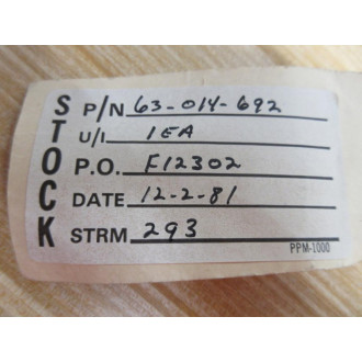 Milwaukee 881 Resistor 63-014-692 - New No Box