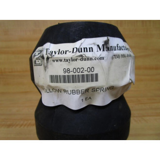 Taylor Dunn 98-002-00 Hollow Rubber Spring 9800200 - New No Box