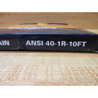 Stronghold 60206 Fastenal Roller Chain 40-1R 10' Length 40-1R-10FT