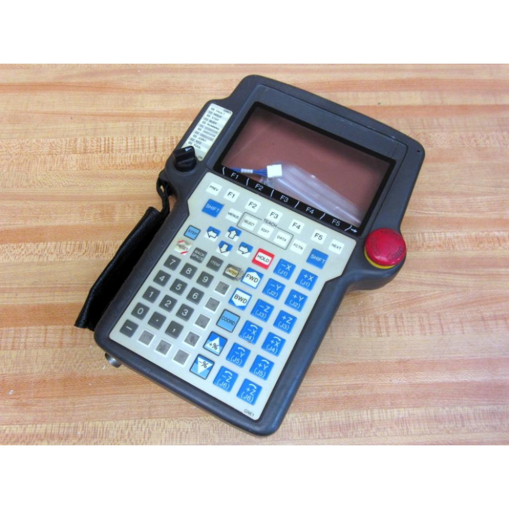 Fanuc A05B-2301-C305 Teach Pendant Enclosure Only wKeypad, S SW + E-Stop - Used