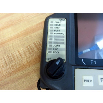 Fanuc A05B-2301-C305 Teach Pendant Enclosure Only wKeypad, S SW + E-Stop - Used