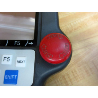 Fanuc A05B-2301-C305 Teach Pendant Enc.Only wNew Keypad, SSW + E-Stop - Used