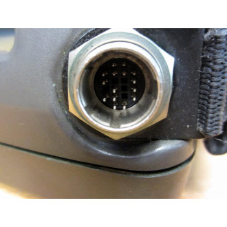 Fanuc A05B-2301-C305 Teach Pendant Enc.Only wNew Keypad, SSW + E-Stop - Used