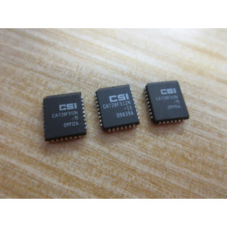 CSI CAT28F512N-15 Integrated Circuit CAT28F512N15 (Pack of 3) - New No Box