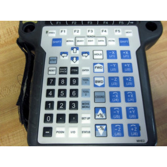 Fanuc A05B-2301-C301 Pendant A05B2301C301 Enclosure Only wNew Keypad+HDW - Used