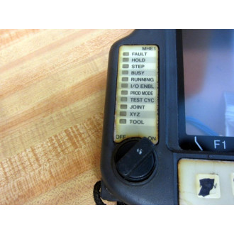 Fanuc A05B-2301-C301 Pendant A05B2301C301 Enclosure Only wSSW + E-Stop - Used