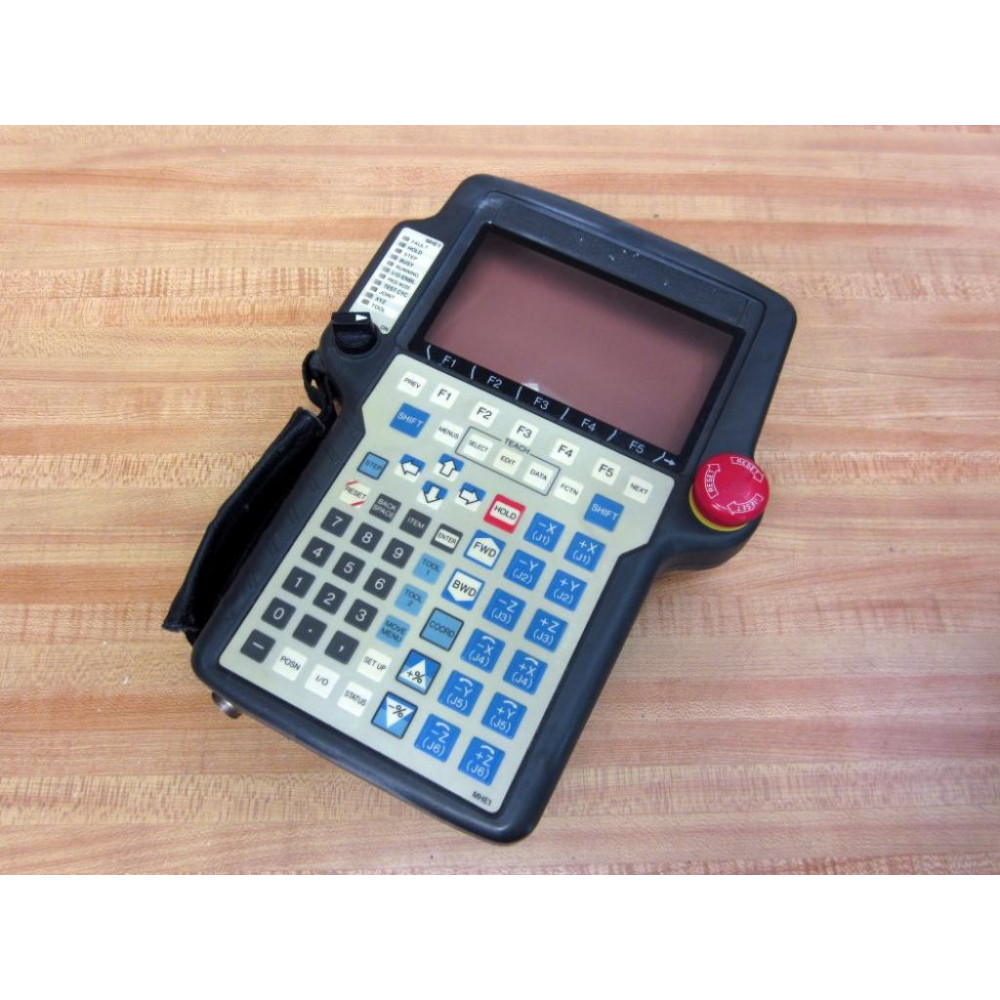 Fanuc A05B-2301-C301 Pendant A05B2301C301 Enclosure Only wKPD,SSW+E-Stop - Used