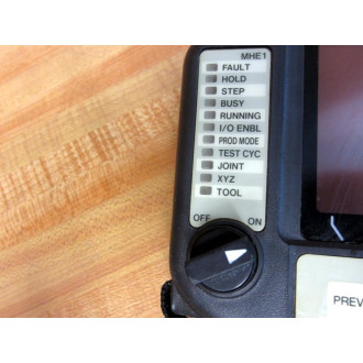 Fanuc A05B-2301-C301 Pendant A05B2301C301 Enclosure Only wKPD,SSW+E-Stop - Used