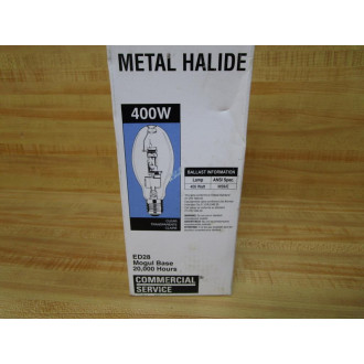 Westinghouse MH400UM59E Metal Halide Bulb ED28