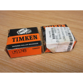 Timken LM11749 Roller Bearing Cone (Pack of 2)