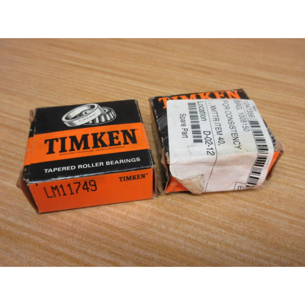 Timken LM11749 Roller Bearing Cone (Pack of 2)