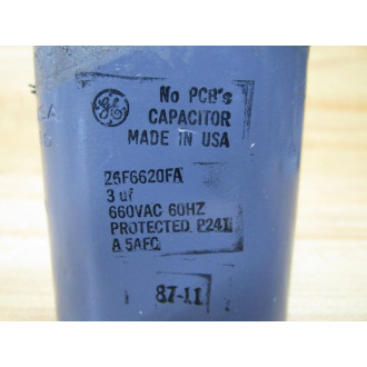 General Electric 26F6620FA GE Capacitor - Used