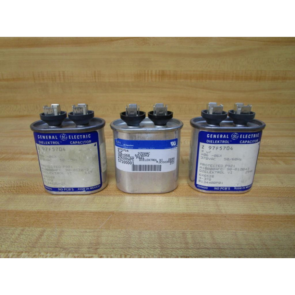 General Electric 6X652B GE Capacitor (Pack of 3) - Used General Electric 6X652B GE Capacitor (Pack of 3) - Used