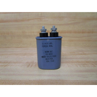 Cornell Dubilier SCRN 247 Capacitor SCRN247 - Used