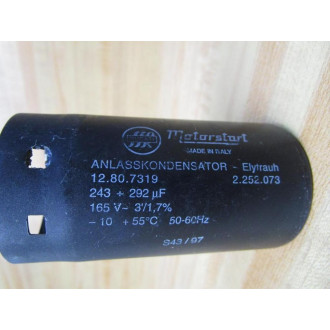 Ducati 12.80.7319 Motorstart Starting Capacitor 2.252.073 - Used