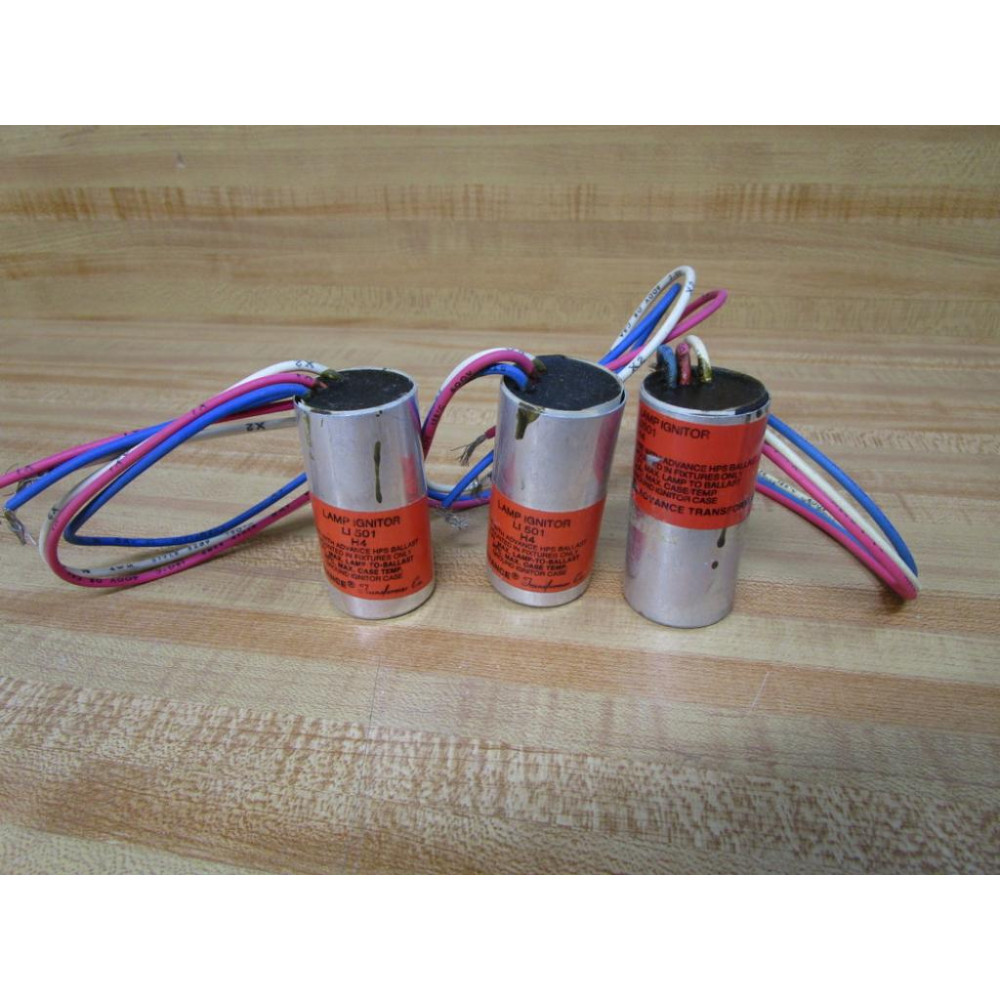 Advance Ballast LI 501H4 Philips Lamp Ignitor L1501H4 (Pack of 3) - Used