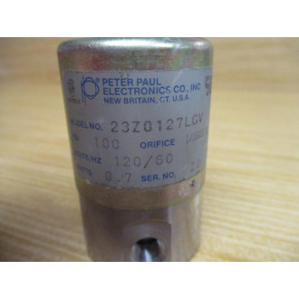 Peter Paul 23Z0127LGV Solenoid Valve - New No Box