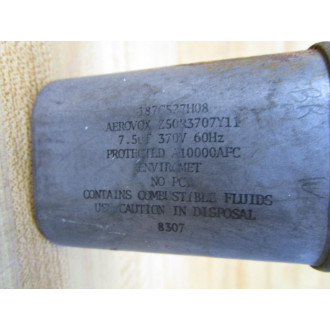 Aerovox Z50R3707Y11 Capacitor 187C527H08 - Used