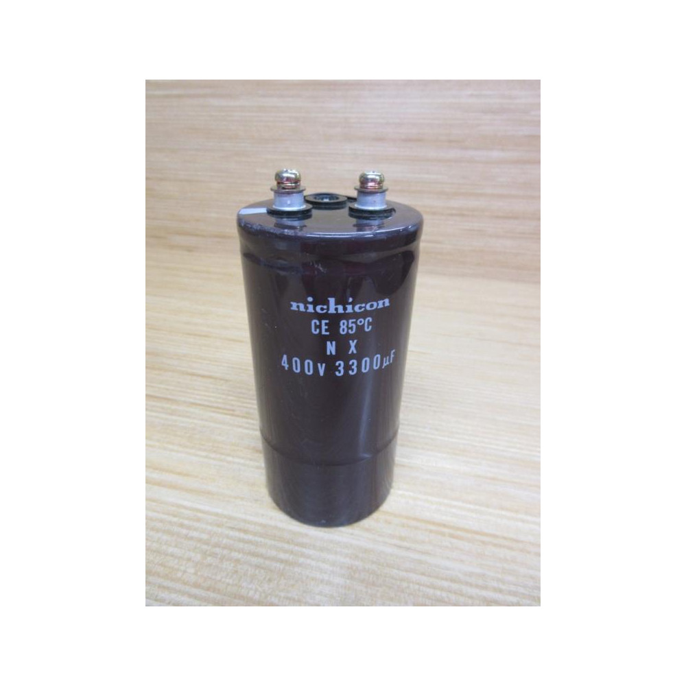 Nichicon NX Capacitor 400V 3300 MFD - Used