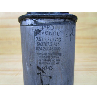 Jard Sevonol SA3707.5-A14 Capacitor 024-20045-000 - Used