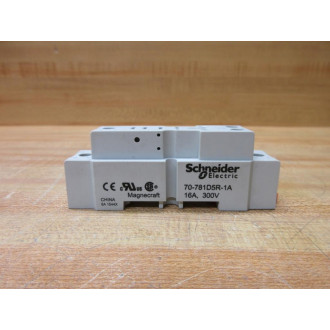 Schneider Electric 70-781D5R-1A Relay Socket 70781D5R1A - New No Box