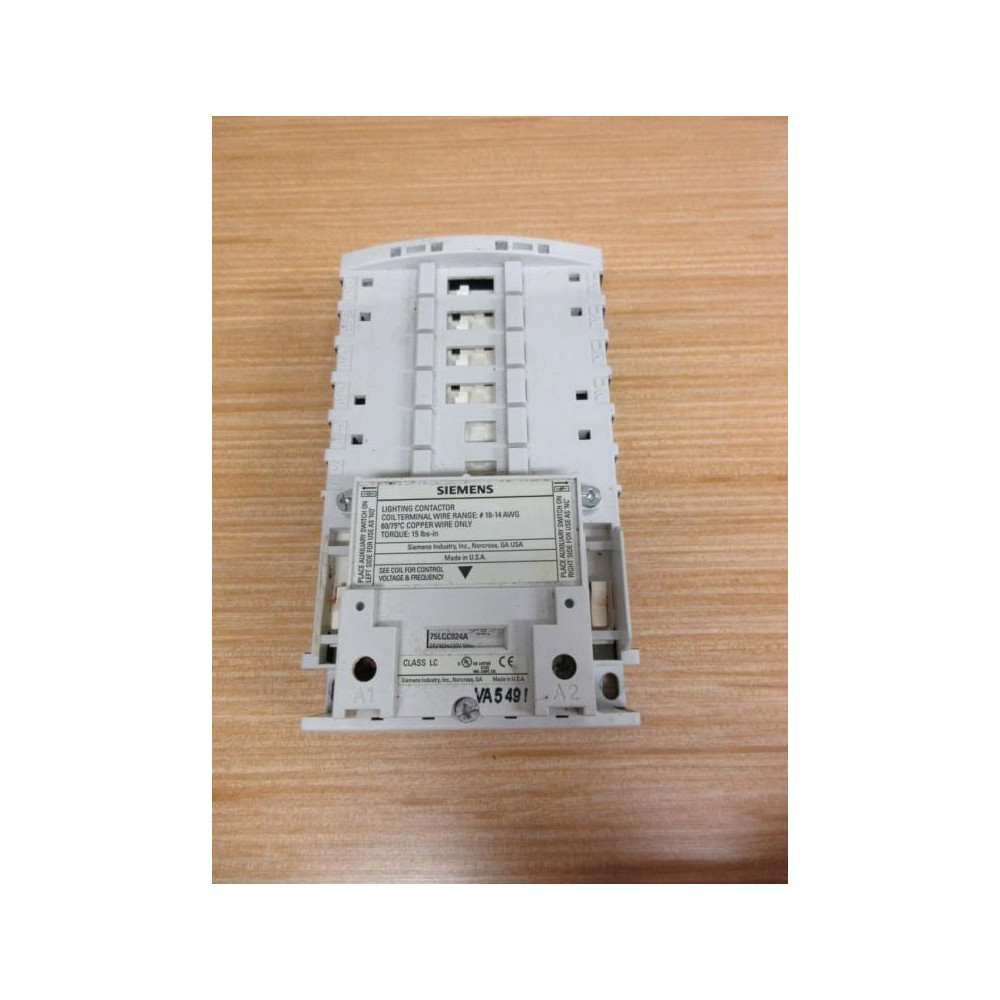 Siemens 75LCC024A Lighting Contactor Broken Bracket - Used