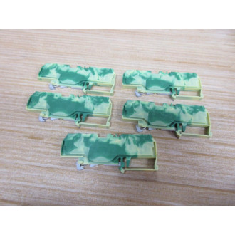 Wago 281-657 Grounding Terminal Block 281657 (Pack of 5) - New No Box