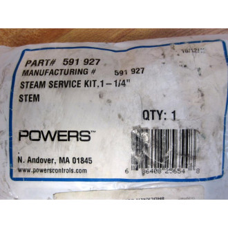 Powers 591-927 Steam Service Kit 1-14"  591927
