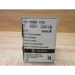 Square D 9001-D3V1G Pilot Light Bezel 9001D3V1G
