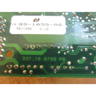 ABB 3HNS-00001 PC Board TPU-02 3HNE 30055 3HNS00001 1.4 w5-Wire Lead - Used