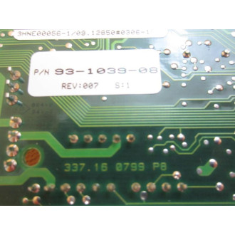 ABB 3HNS-00001 PC Board TPU-02 3HNE 30055 w5-Wire Lead & Connector - Used