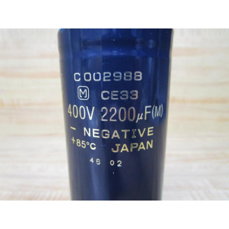 M CE33 Capacitor UPCE33 2200uF Chipped - New No Box