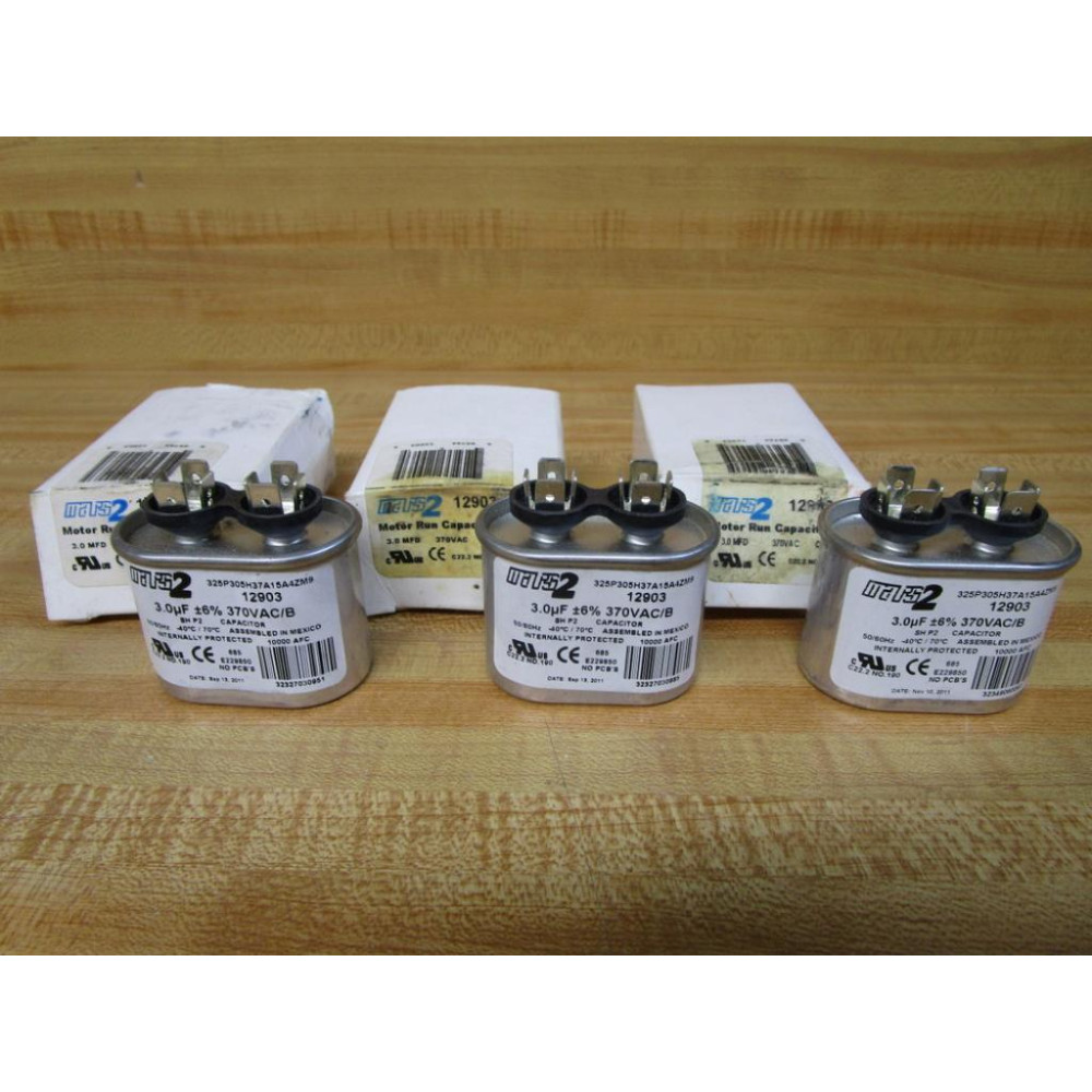 Mars 2 12903 Motor Run Capacitor (Pack of 3)