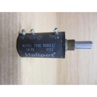 Helipot 7246 R500(5) Beckman Potentiometer 7246 - Used