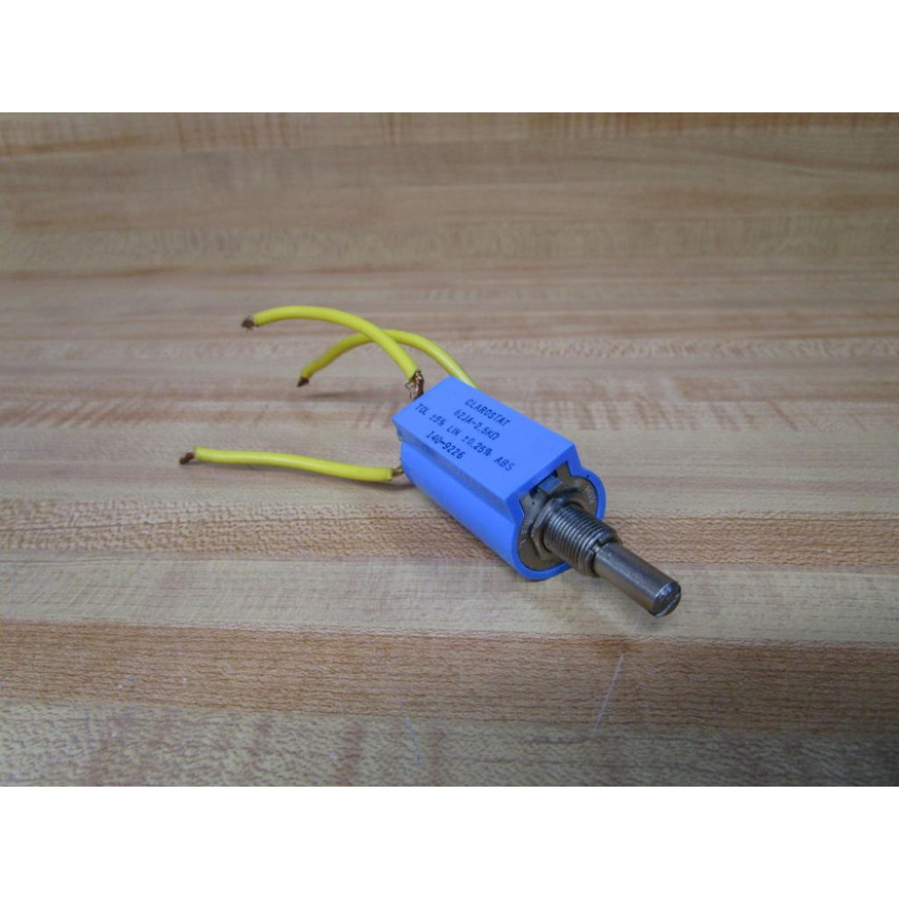 Clarostat 62JA-2.5KΩ Potentiometer 62JA-2.5K WWires - Used