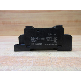 Cutler Hammer D7PA2 Relay Socket - New No Box