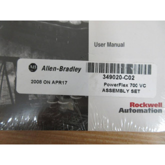 Allen Bradley 349020-C02 PowerFlex 700 AC Drive Manual & Guide Set