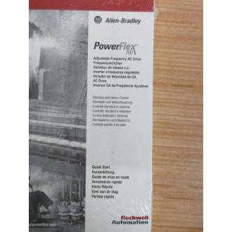 Allen Bradley 315109-C05 PowerFlex 700 AC Drive Manual & Guide Set