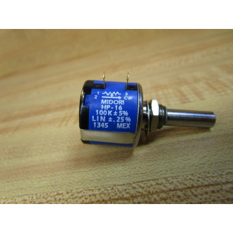 Midori HP-16 Potentiometer HP16 100K ± 5% - New No Box