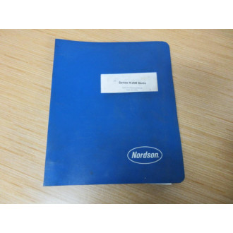 Nordson 104 457G Series H-200 Hot Melt Gun Manual 104457G - Used