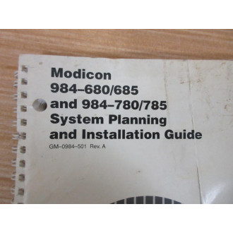 AEG GM-0984-501 Modicon System Planning & Installation Guide - Used
