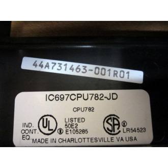 GE Fanuc IC697CPU782-JD CPU IC697CPU782JD - Used