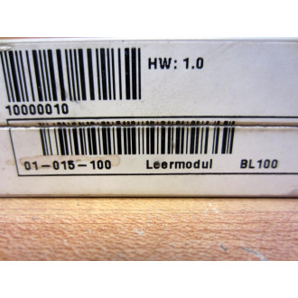 Sigmatek 01-015-100 BL100 Learning Module 01015100 - Used
