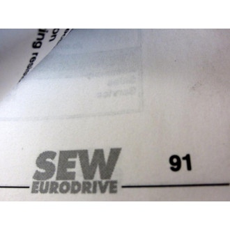 SEW 1053 2617EN Movidrive Operating Instructions wSoftware - New No Box